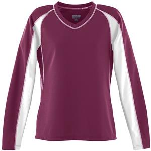 MAROON/ WHITE