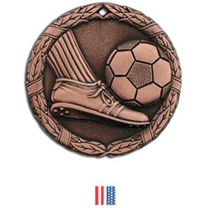BRONZE MEDAL/FLAG RIBBON