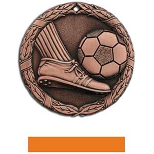 BRONZE MEDAL/ORANGE RIBBON