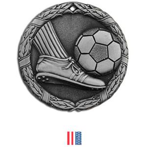 SILVER MEDAL/FLAG RIBBON