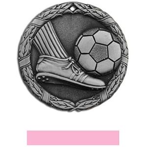 SILVER MEDAL/PINK RIBBON