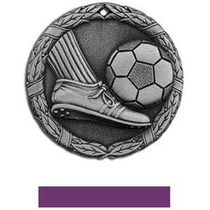 SILVER MEDAL/PURPLE RIBBON