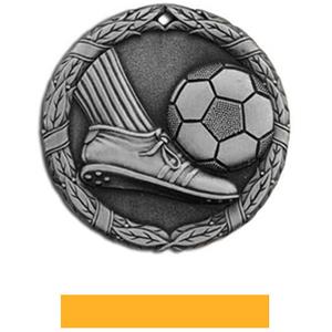 SILVER MEDAL/YELLOW RIBBON