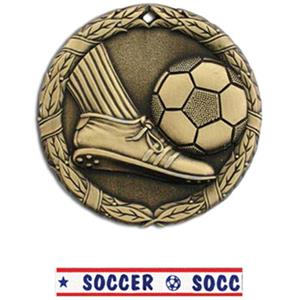 GOLD MEDAL/AMERICANA SOCCER RIBBON