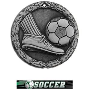 SILVER MEDAL/ULTIMATE SOCCER RIBBON