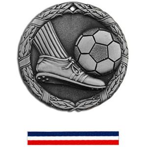 SILVER MEDAL/(RWB) RED WHITE & BLUE RIBBON