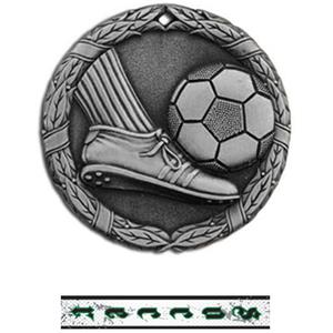 SILVER MEDAL/INTENSE RIBBON