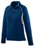 Augusta Womens Poly/Spandex Half-Zip Pullover
