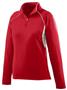 Augusta Womens Poly/Spandex Half-Zip Pullover