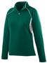 Augusta Womens Poly/Spandex Half-Zip Pullover
