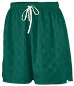 Augusta Long Checkerboard Nylon Soccer Short