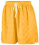 Augusta Long Checkerboard Nylon Soccer Short