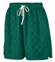 Augusta Long Checkerboard Nylon Youth Soccer Short