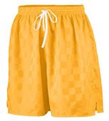 Augusta Long Checkerboard Nylon Youth Soccer Short