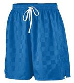 Augusta Long Checkerboard Nylon Youth Soccer Short
