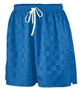 Augusta Long Checkerboard Nylon Youth Soccer Short