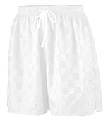 Augusta Long Checkerboard Nylon Youth Soccer Short