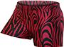 Gem Gear Compression Zebra Print Volleyball Shorts