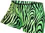 Gem Gear Compression Zebra Print Volleyball Shorts
