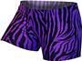 Gem Gear Compression Zebra Print Volleyball Shorts