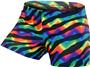 Gem Gear Compression Zebra Print Volleyball Shorts