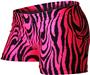 Gem Gear Compression Pink Zebra Print Shorts