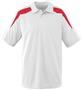 Adult Wicking Textured Color Block Sport Shirt
