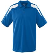 Augusta Adult Wicking Textured Color Block Shirt