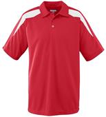 Augusta Adult Wicking Textured Color Block Shirt