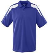 Augusta Adult Wicking Textured Color Block Shirt