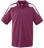 Augusta Adult Wicking Textured Color Block Shirt