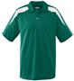 Adult Wicking Textured Color Block Sport Shirt