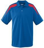 Augusta Adult Wicking Textured Color Block Shirt