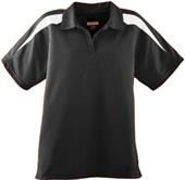 Augusta Ladies' Wicking Textured Color Block Shirt