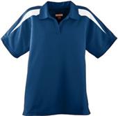 Augusta Ladies' Wicking Textured Color Block Shirt