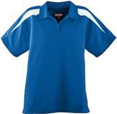 Augusta Ladies' Wicking Textured Color Block Shirt