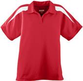 Augusta Ladies' Wicking Textured Color Block Shirt