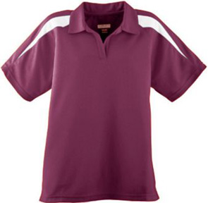 MAROON/ WHITE
