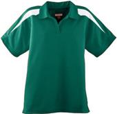 Augusta Ladies' Wicking Textured Color Block Shirt