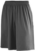 Augusta Adult Poly/Spandex Short with Pockets Augusta Adult Poly/Spandex Short with Pockets