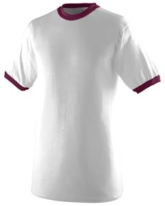 WHITE/ MAROON