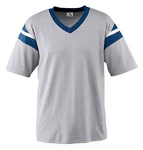 ATHLETIC HEATHER/ NAVY/ WHITE