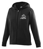 Augusta Ladies' Wicking Fleece Full Zip Hoodie