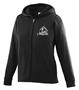 Ladies Wicking Fleece Full Zip Hooded Sweatshirt