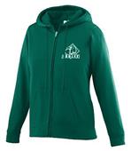 Augusta Ladies' Wicking Fleece Full Zip Hoodie