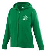 Augusta Ladies' Wicking Fleece Full Zip Hoodie