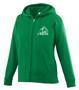 Ladies Wicking Fleece Full Zip Hooded Sweatshirt