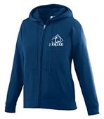 Augusta Ladies' Wicking Fleece Full Zip Hoodie