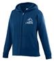 Ladies Wicking Fleece Full Zip Hooded Sweatshirt