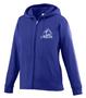 Ladies Wicking Fleece Full Zip Hooded Sweatshirt